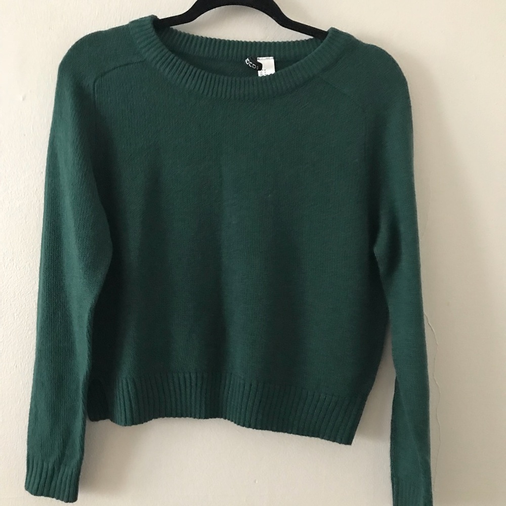 Green sweater